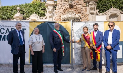 Villa Sciarra, inaugurate le statue e le fontane restaurate