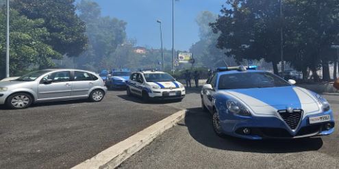 Incendio vicino ai binari, caos treni per alta velocita’ e linea convenzionale