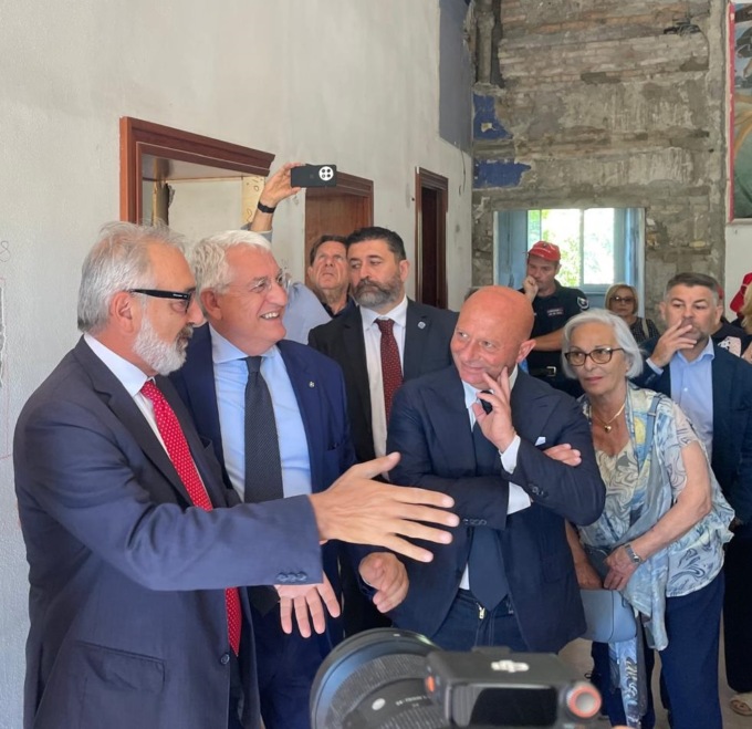 Casa della Comunità a Cesano, la posa della prima pietra