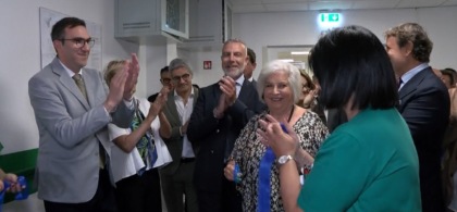 Inaugurato il nuovo ambulatorio chirurgico all’INI Città Bianca