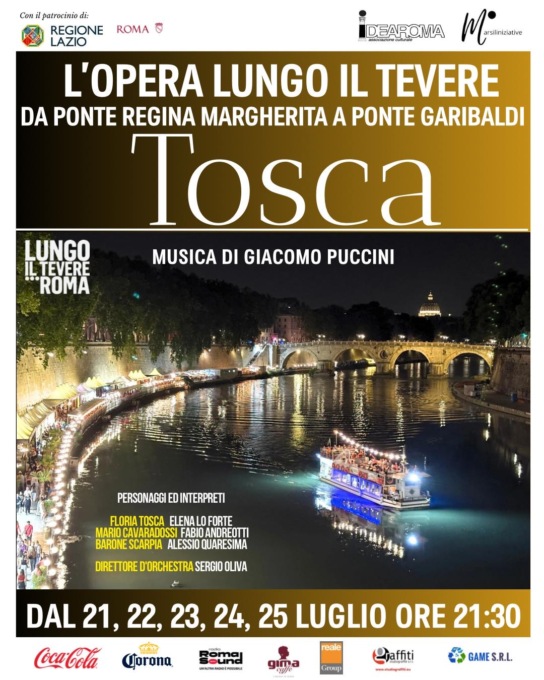 La Tosca lungo il Tevere