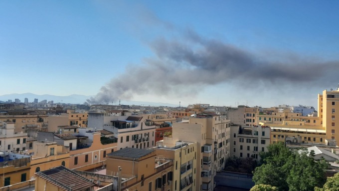 Esplosione e incendio in un distributore di GPL.