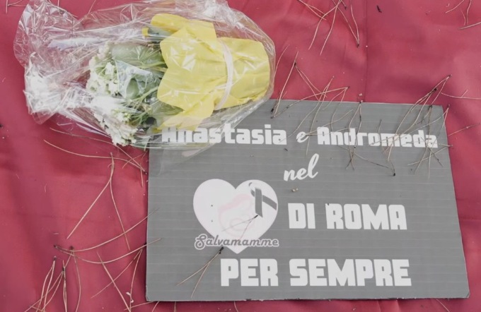 Roma ricorda Anastasia e Andromeda