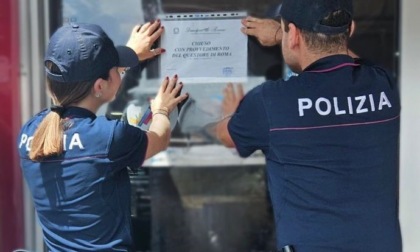 Rissa e pregiudicati nel locale, chiuso un bar di via Prenestina