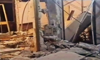 Esplosione in un palazzo a Torrevecchia