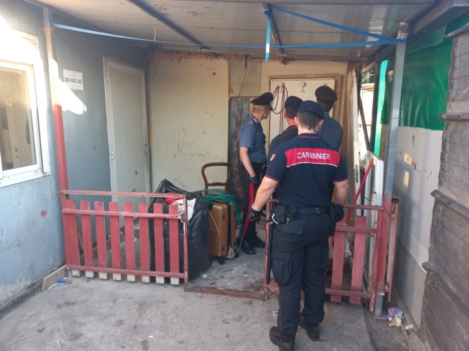 Ancora controlli dei Carabinieri nel Campo Nomadi Candoni