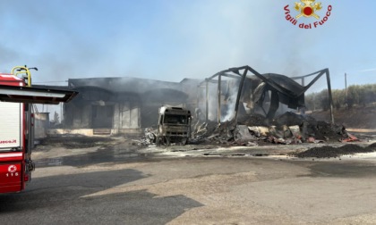 Incendio alla tenuta agricola, la preoccupazione del sindaco