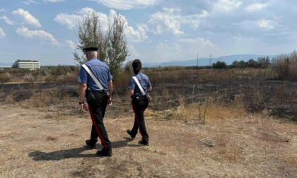 Incendi, denunciato il piromane