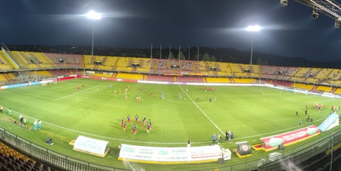 Guidonia fuori dalla Coppa Italia, al Vigorito decide Lamesta nel finale