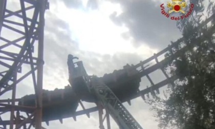 Paura sulle montagne russe a Cinecittà World