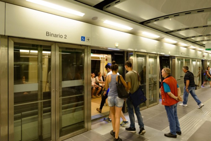 Metro C ferma nel fine settimana