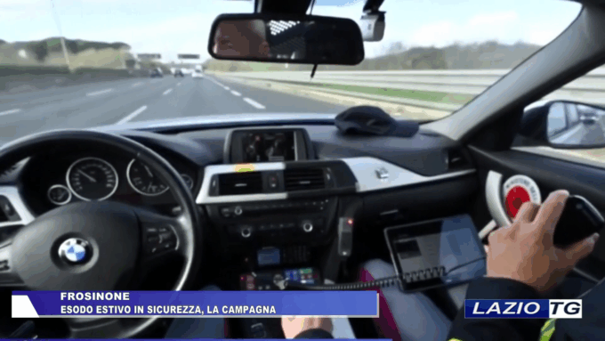 Esodo estivo in sicurezza, la campagna di Polizia e Autostrade