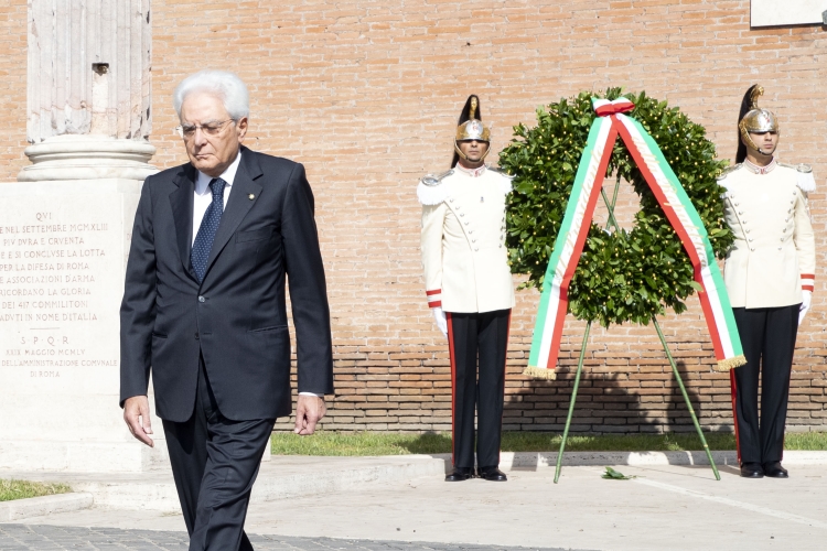 Mattarella a Porta San Paolo per l’8 settembre: «La memoria è la bussola per un futuro libero»