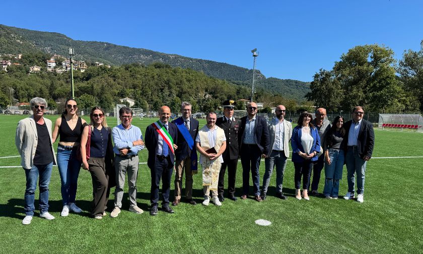 Inaugurato l’impianto sportivo “Santa Maria”