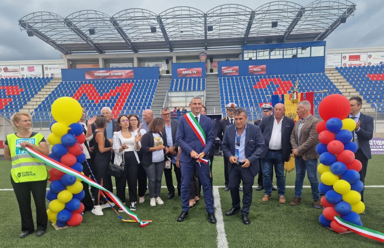 Inaugurato il nuovo Stadio Comunale