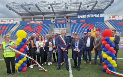 Inaugurato il nuovo Stadio Comunale