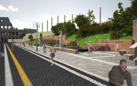 L’8 dicembre apre la stazione-museo della metro C Colosseo e Porta Metronia