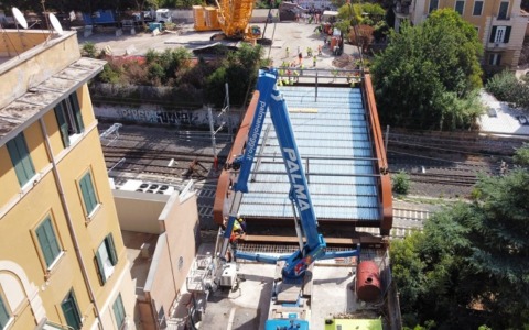 Varato il nuovo ponte Giulio Rocco