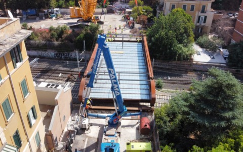 Varato il nuovo Ponte Giulio Rocco: dopo 9 anni torna il collegamento tra Ostiense e Garbatella