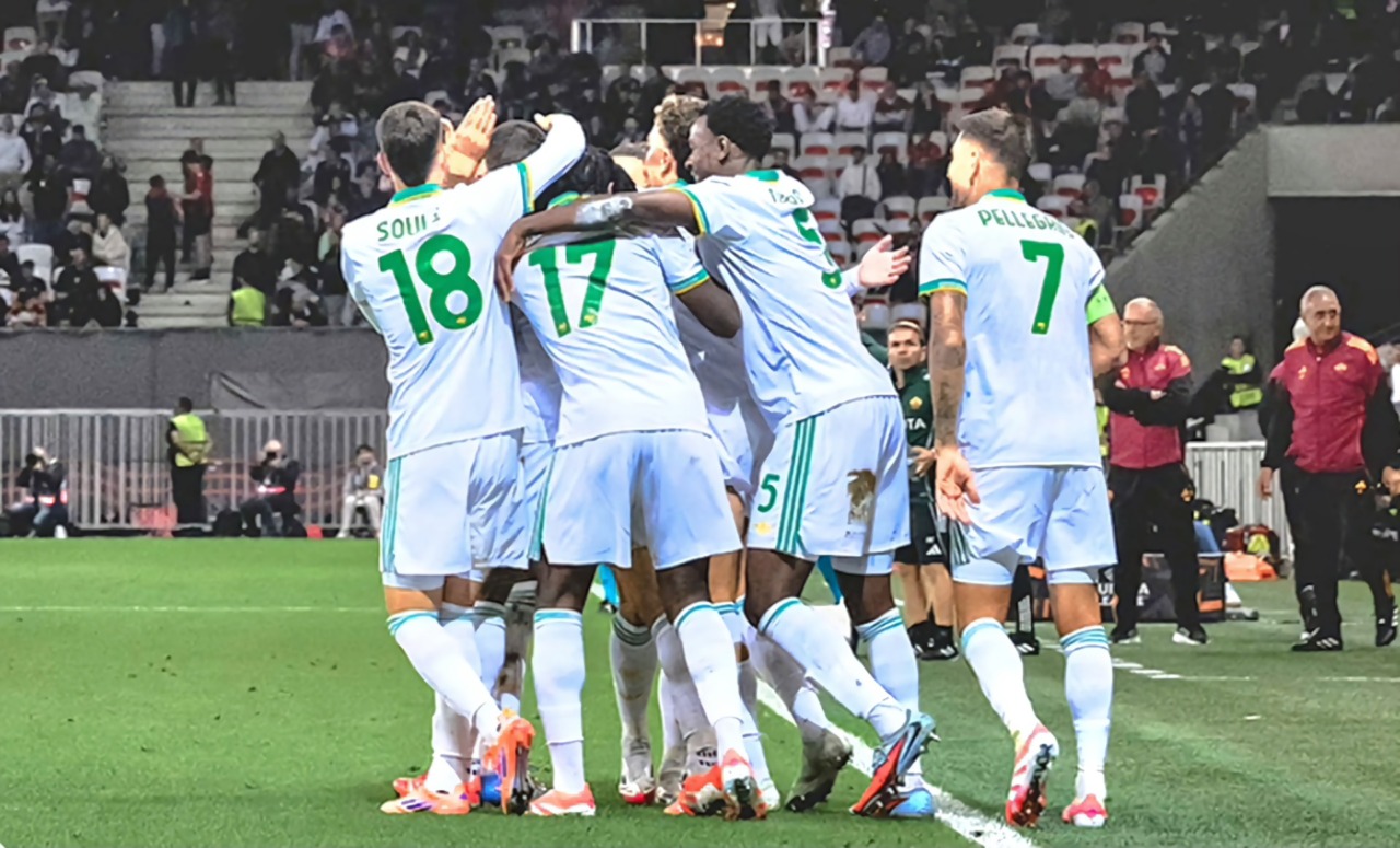 Nizza – Roma 1-2, parte bene l’avventura europea