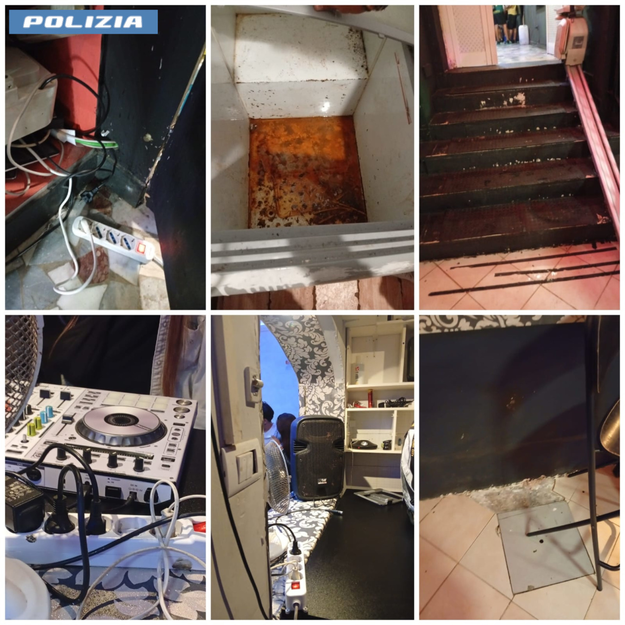 Sequestrata discoteca abusiva a Torpignattara