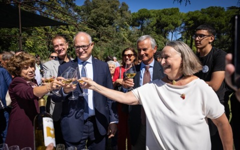 Inaugurato il Vigneto urbano di San Sisto