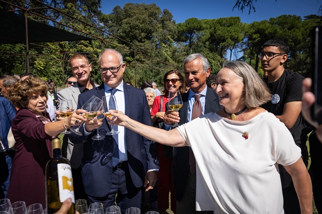 Inaugurato il Vigneto urbano di San Sisto