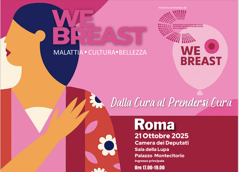 “We Breast. Dalla cura al prendersi cura”: un evento contro il tumore al seno