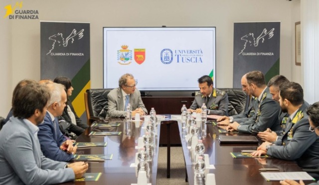 Formazione, collaborazione tra Guardia di Finanza e Università