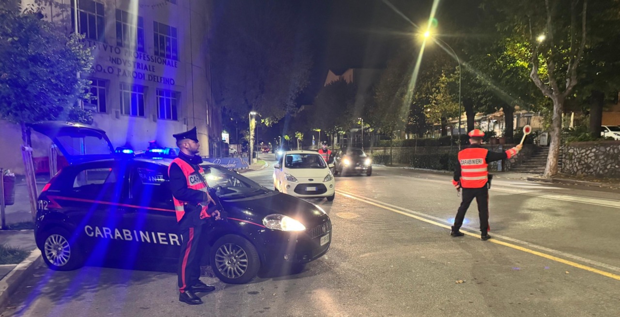 Controlli anti movida, arresti e sanzioni