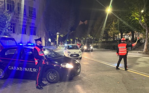 Controlli anti movida, arresti e sanzioni