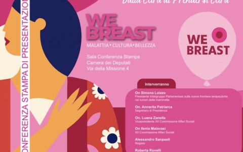 “We Breast”, alla Camera un evento tra scienza, arte e testimonianze per la lotta al tumore al seno