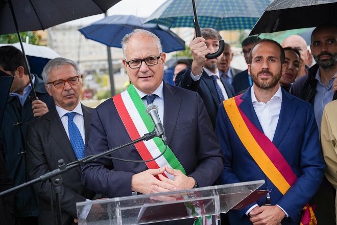 Inaugurato il nuovo accesso al Policlinico Gemelli