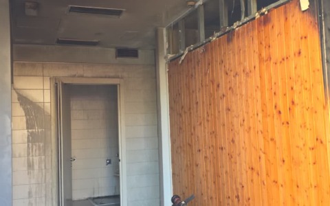 Fiamme nella sauna dell’Hotel Hilton