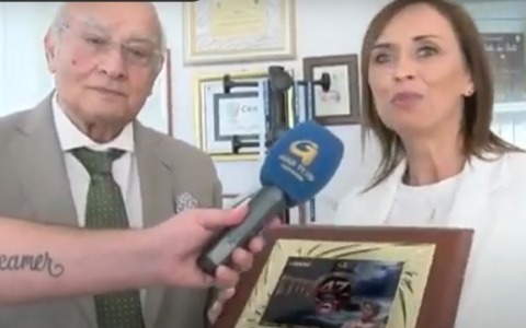 L’assessore Palazzo al Tecnopolo Tiburtino