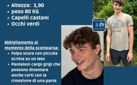 Ritrovato ad Arezzo Leo Artin Boschin, sta bene