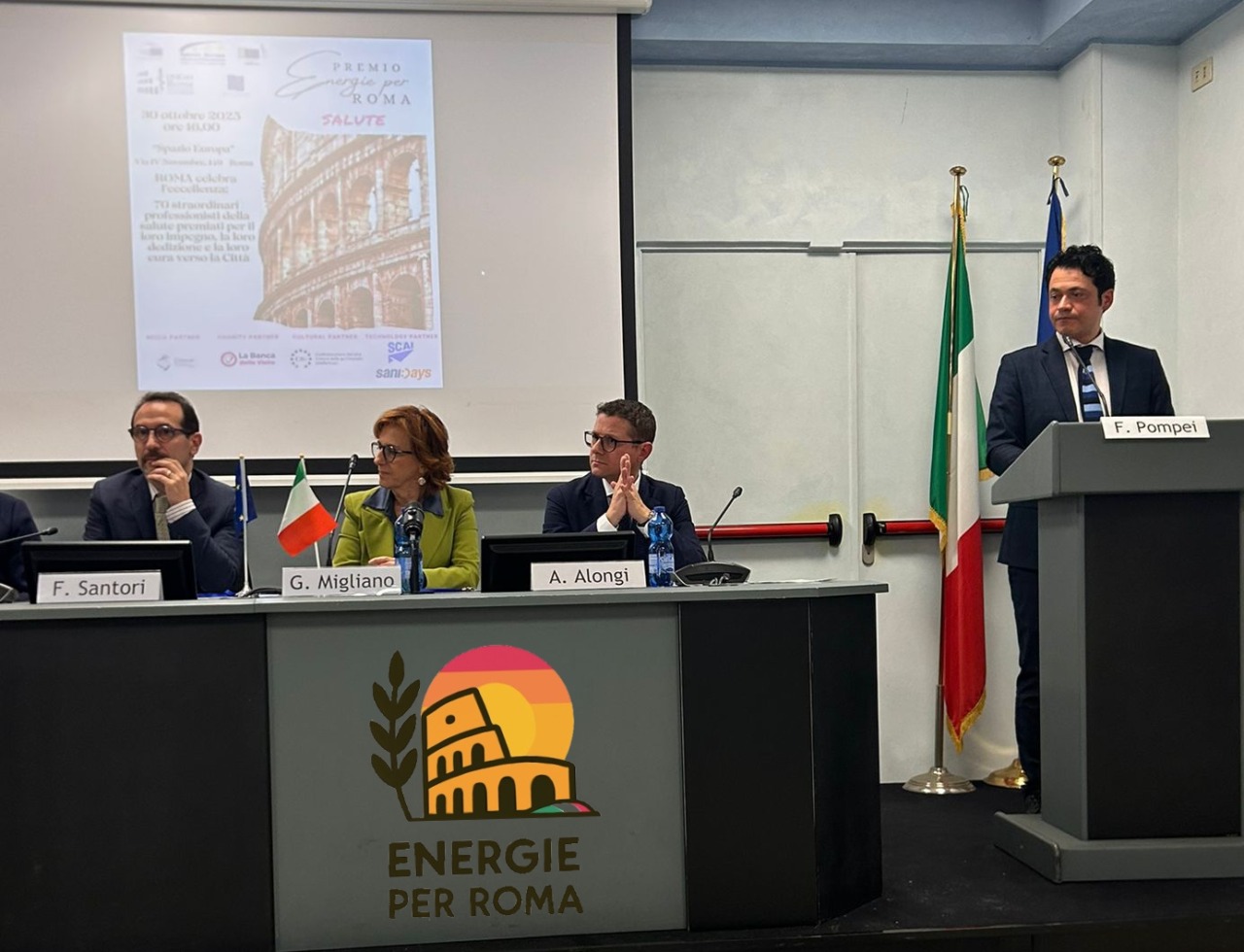 “Energie per Roma – Salute 2025”: premiati i protagonisti dell’impegno sanitario e sociale romano