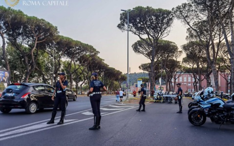 Parcheggiatore abusivo fermato allo Stadio Olimpico