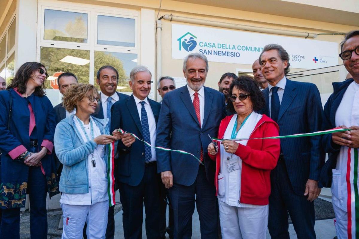 Inaugurata la Casa della Comunità San Nemesio