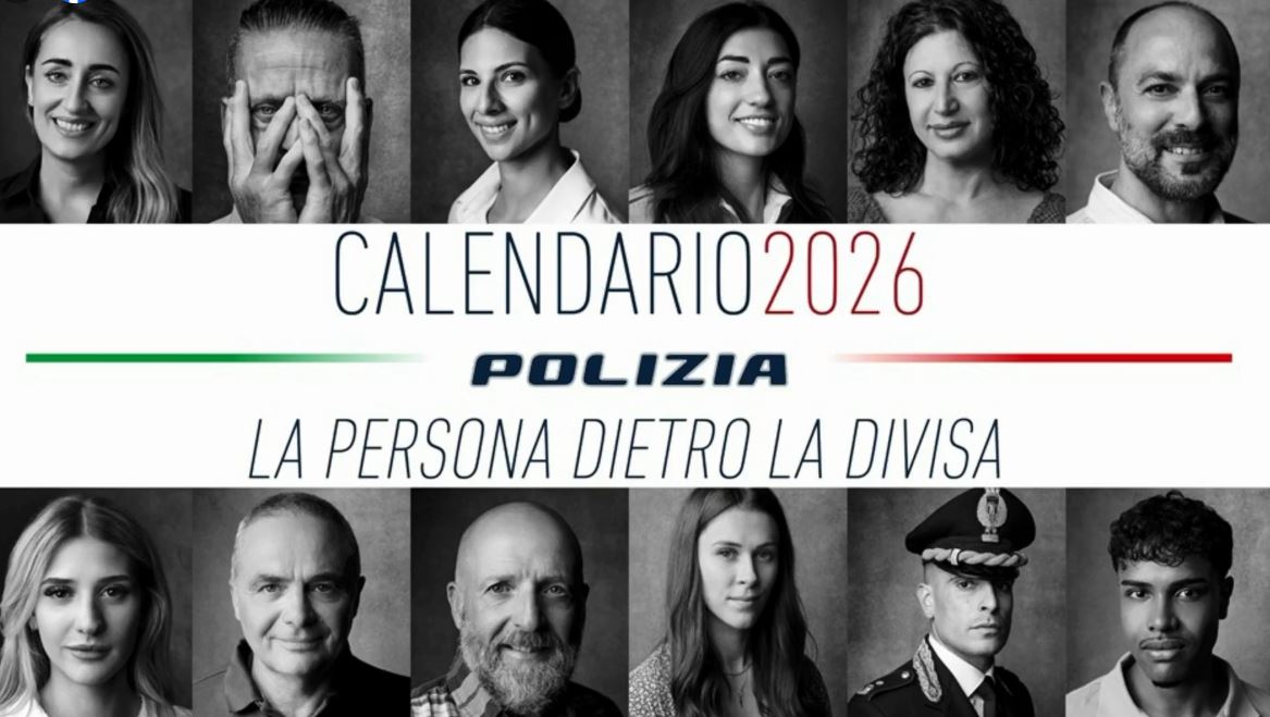 Presentato il nuovo calendario della Polizia di Stato