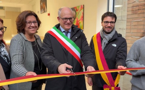 Progetti PNRR, inaugurata la Stazione di Posta e l’Housing First in un immobile in via del Casaletto