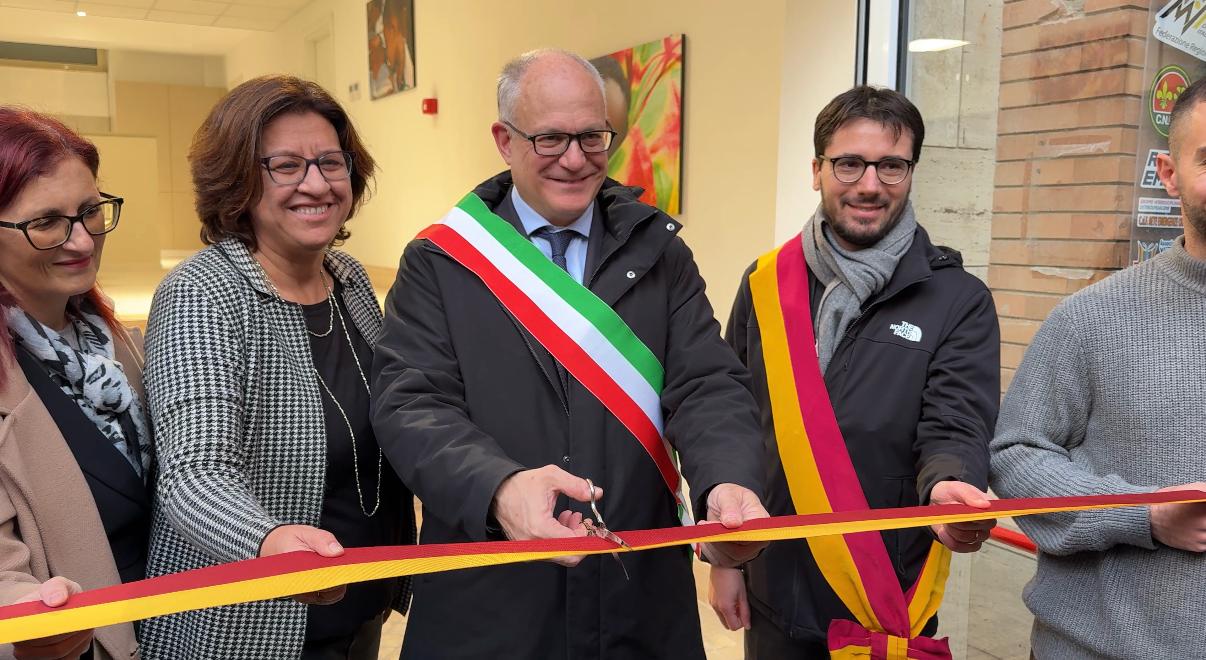 Progetti PNRR, inaugurata la Stazione di Posta e l’Housing First in un immobile in via del Casaletto