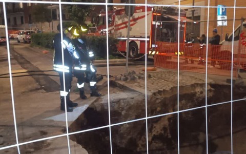 Fuga di gas in cantiere, Italgas: “Messa in sicurezza la zona”