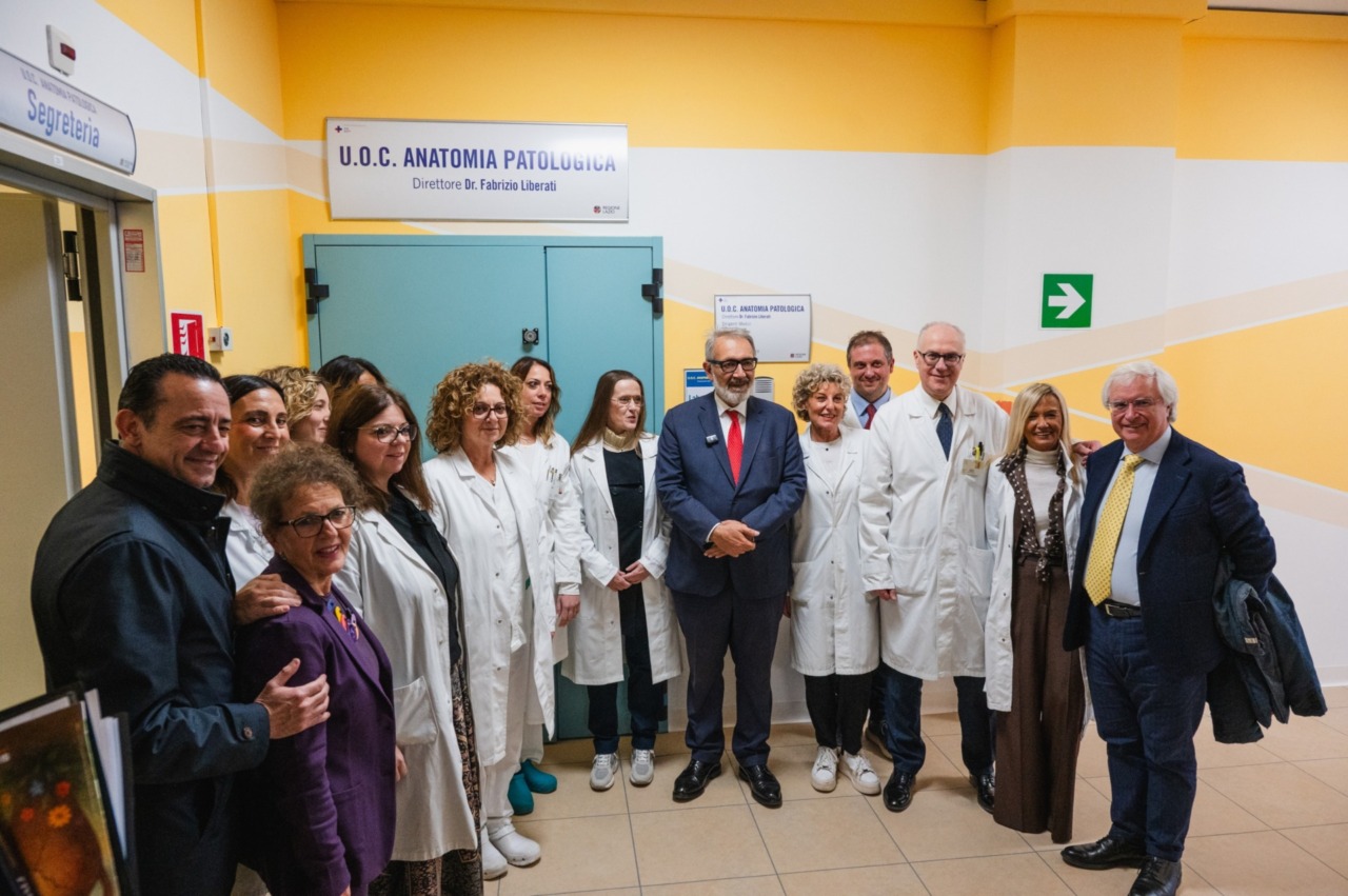 Ospedale De Lellis, il Presidente della Regione inaugura il laboratorio di Biologia. LE INTERVISTE