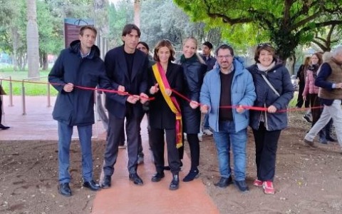 Inaugurata la nuova palestra all’aperto nel quartiere Prati