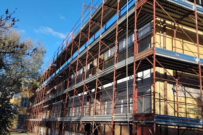 Gordiani, scuola Balzani: sopralluogo al cantiere