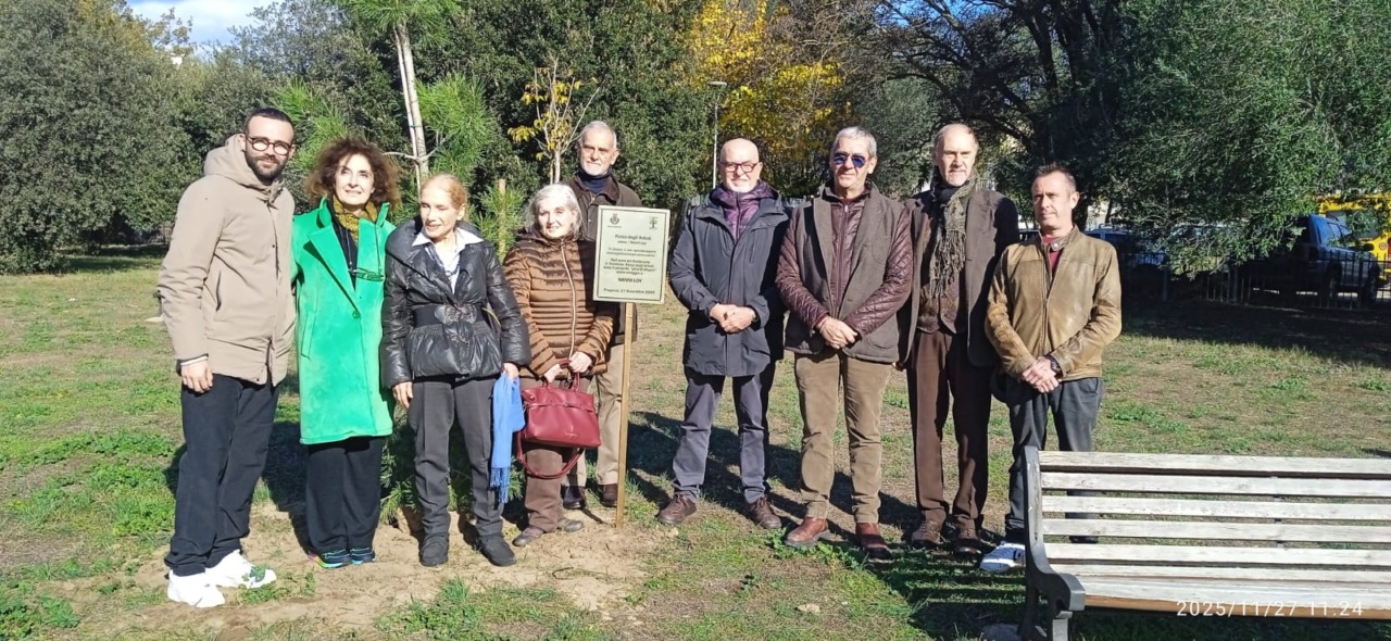 A Fregene un pino d’Aleppo in omaggio a Nanni Loy