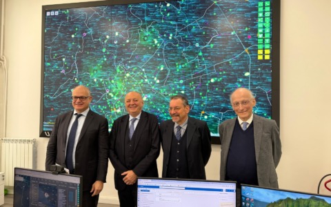 Visita del Ministro Pichetto Fratin alla Centrale Operativa AMA