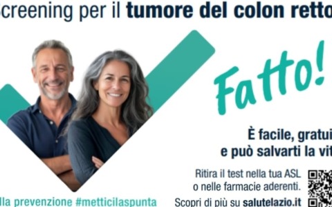 Parte la campagna straordinaria per la diagnosi precoce del tumore del colon retto