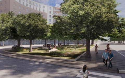 Piazzale Clodio, iniziati i lavori di depavimentazione